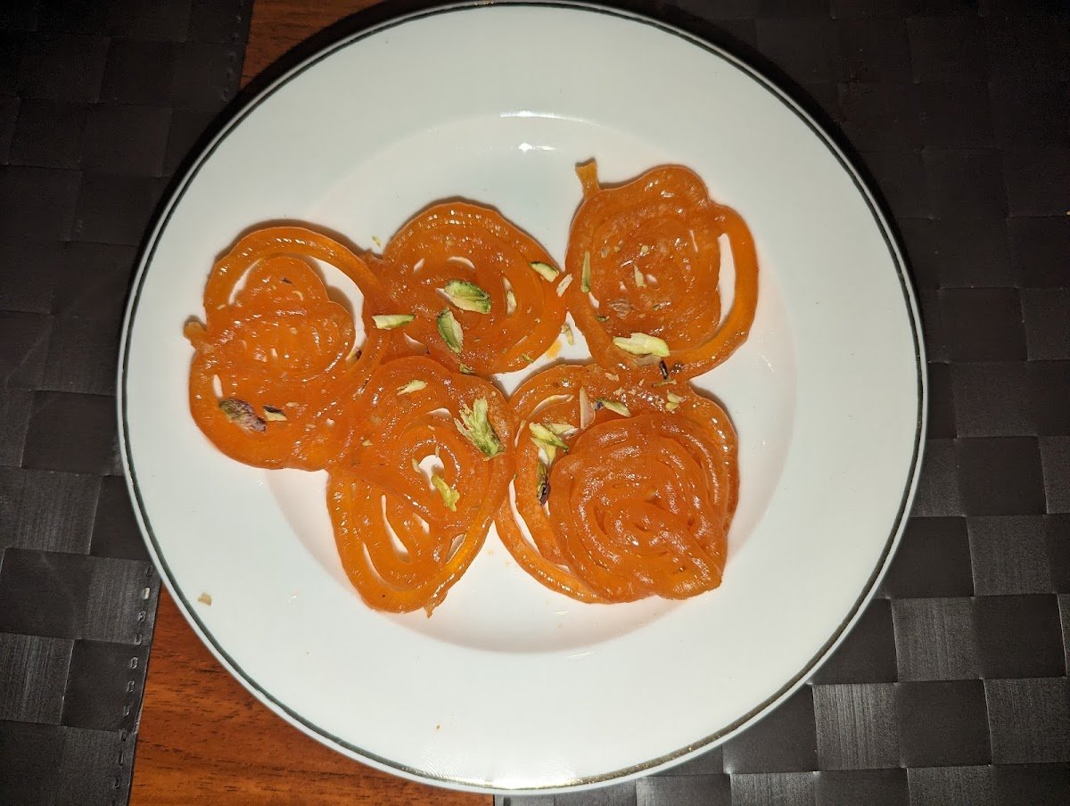 Dessert served at Shivsagar Bali